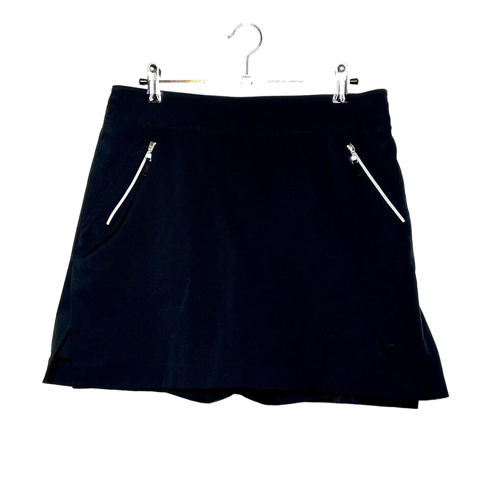 Tail Tech Golf Skort Black Womens 6 Athleisure Tennis Athletic Casual